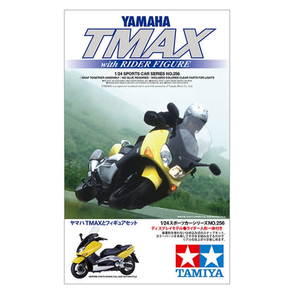 Tamiya Yamaha TMAX with rider figure 1/24