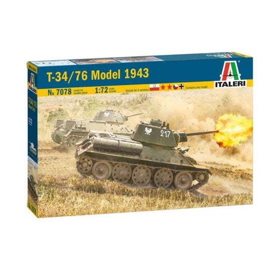 Italeri T-34/76 Model 1943 1:72