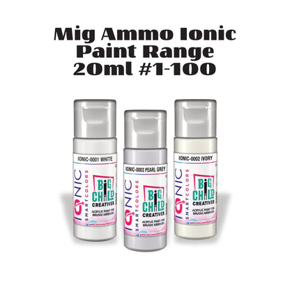 Mig Ammo IONIC Paint Range 20ml #1-100