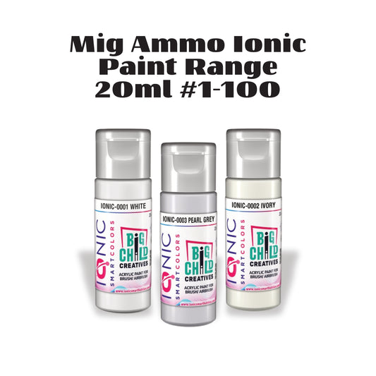 Mig Ammo IONIC Paint Range 20ml #1-100