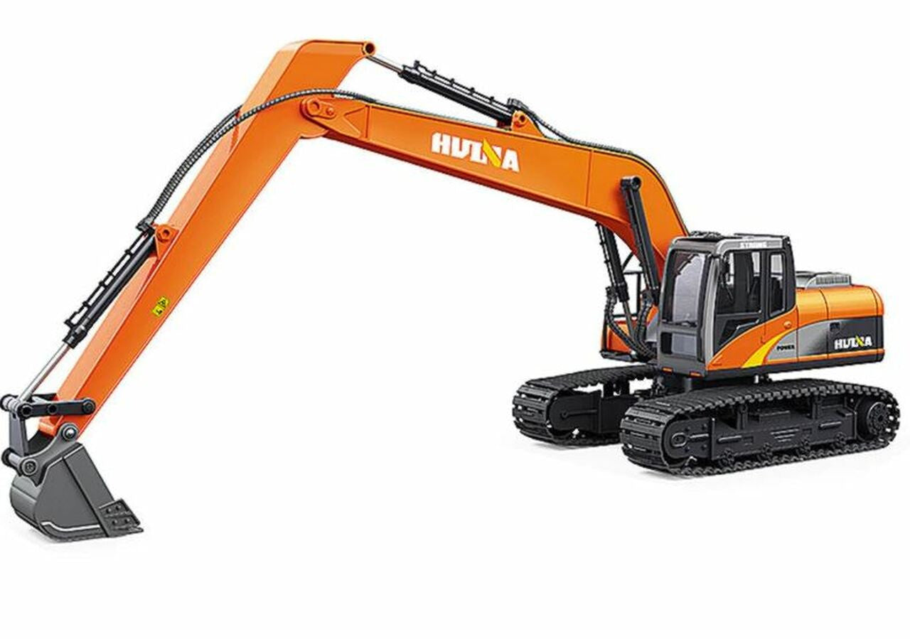 Huina 1/14 15CH R/C Excavator Digger with long Reach boom