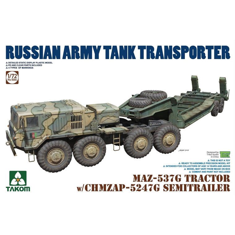 Russian Army Tank Transporter 1/72