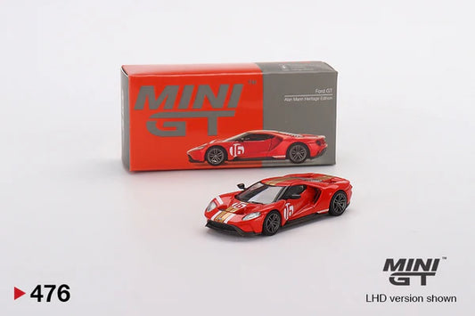 Mini GT Ford GT Alan Mann Heritage Edition LHD