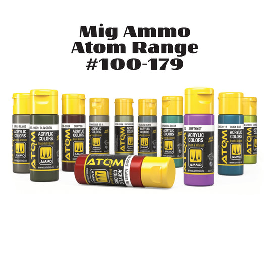 Mig Ammo ATOM Range #100-179