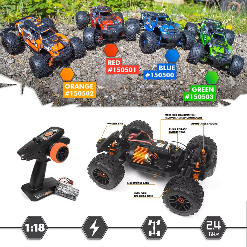 Atom 4WD Maverick R/C Monster Trucks