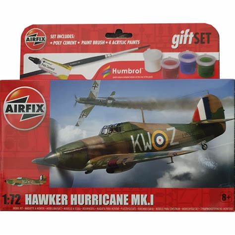 Airfix Hawker Hurricane Mk1 1:72 Gift Set