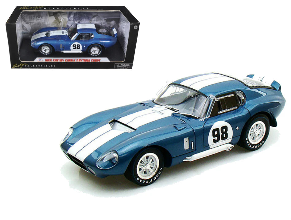 Greenlight 1965 Shelby Cobra Daytona Coupe 1/18