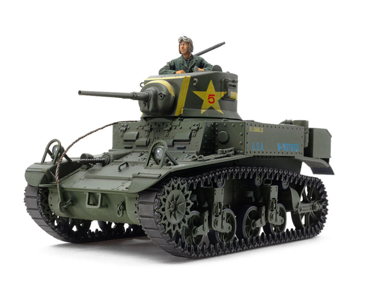 Tamiya M3 Stuart U.S. Light tank 1/35