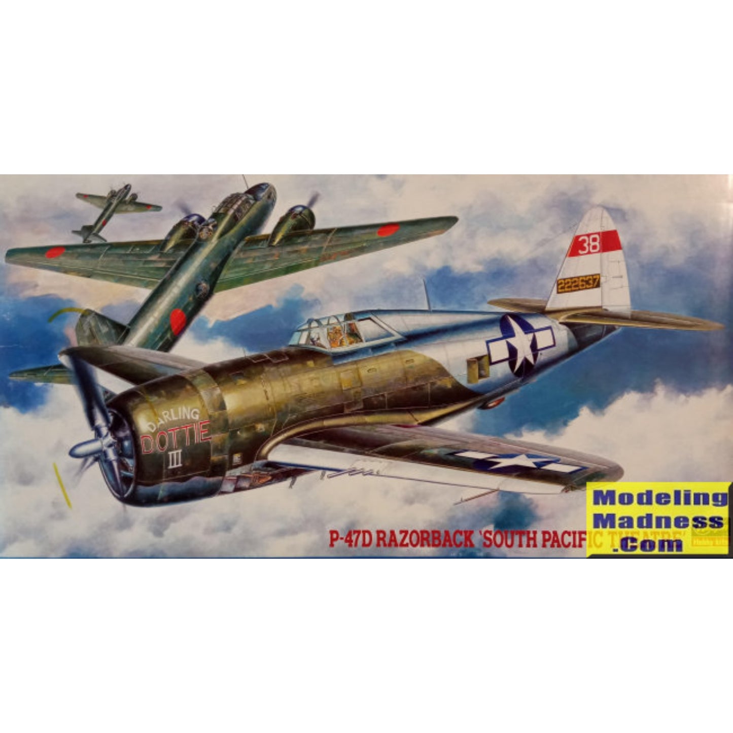 Hasegawa P-47D Razorback 'South Pacific Theater' 1/48