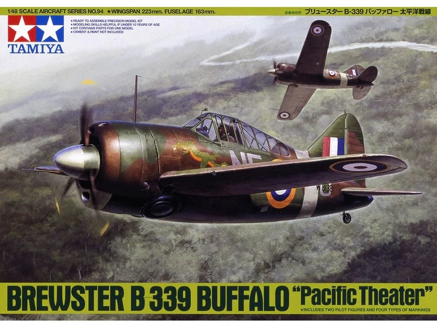 Tamiya Brewster B-339 Buffalo "Pacific Theather" 1/48