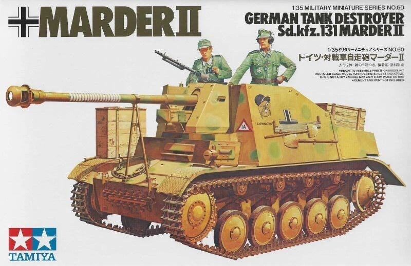 Tamiya Marder II German Tank Destroyer 1/35