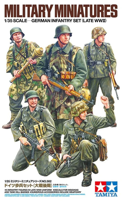 Tamiya Military Miniatures (German Infantry) 1:35