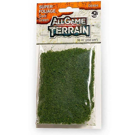 All Game Terrain G6494 Dark Green Super Foliage