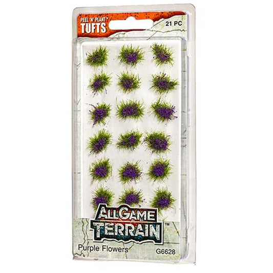 All Game Terrain G6628 Purple Flower 21pc