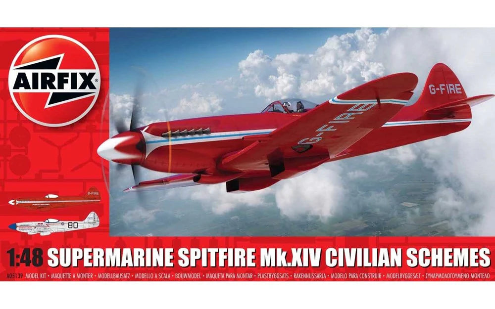 Airfix Supermarine spitfire Mk.XIV Civilian Schemes 1:48