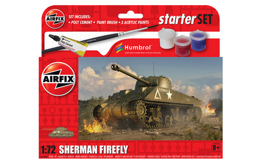 Airfix Sherman FireFly 1:72 Starter Set