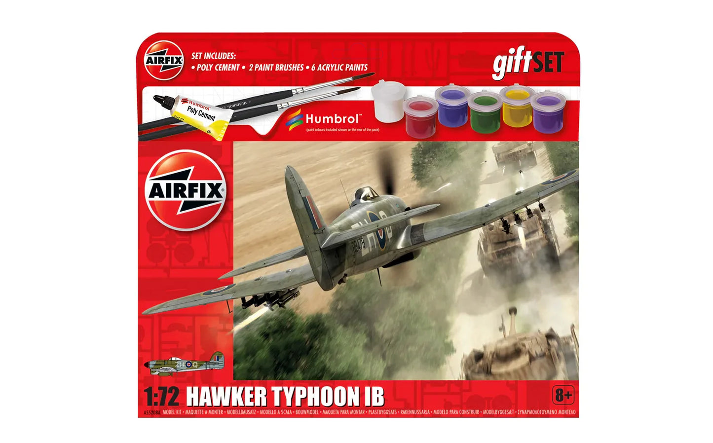 Hawker Typhoon IB 1:72 Gift Set