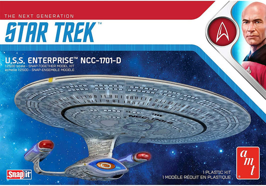 AMT Star trek U.S.S Enterprise NCC-1701-D 1:2500