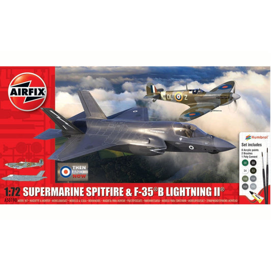 Airfix Supermarine Spitfire & F-35 Lightning 1/72