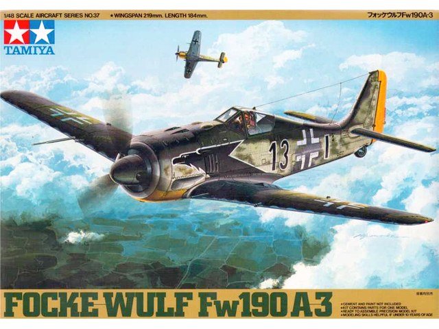 Tamiya Focke Wulf Fw190 A-3 1/48