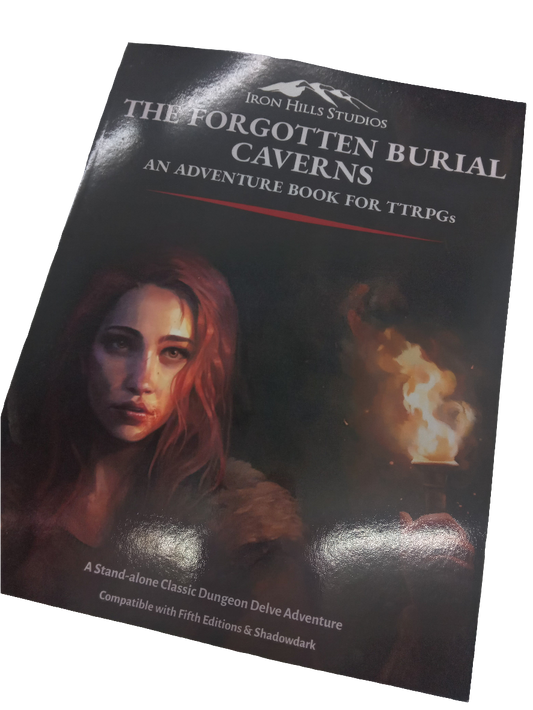 The Forgotten Burial Caverns Adventure Book