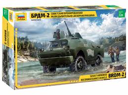 BRDM-2 Soviet Armored Reconnaissance Vehicle 1/35