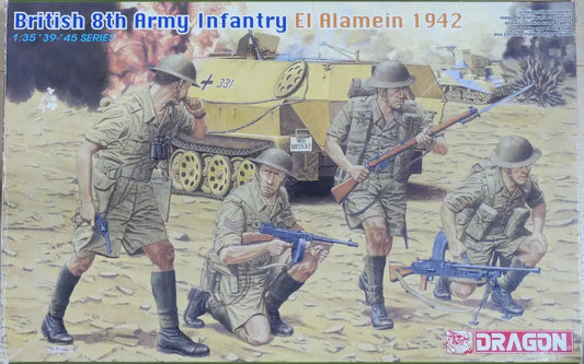 Dragon British 8th Army Infantry El Alamein 1942 #6390