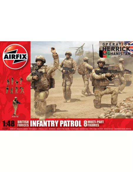 Airfix British Forces Infantry patrols 1:48