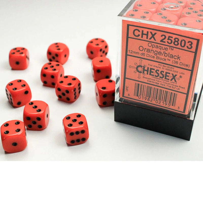 Chessex Opaque Dice