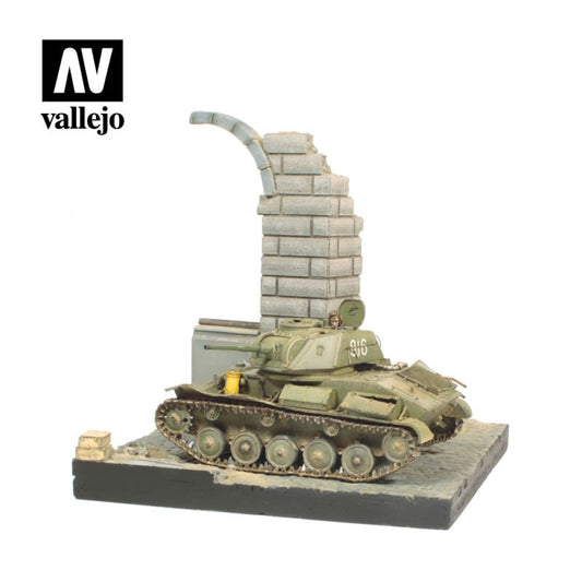 Vallejo German Ruined Building 1/35