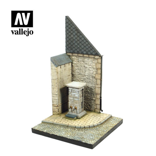 Vallejo Street Corner with Water pump Normandy 1:35