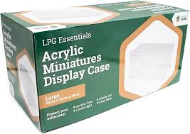 Acrylic Miniatures Display Case Large