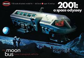 2001: A Space Odyssey, The Moon Bus Lunar Transport Vehicle 1/55