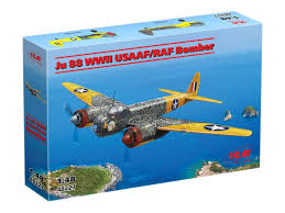JU88 WWII USAAF/RAF Bomber 1/48