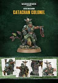 Warhammer Astra Militarum (Catachan colonel)