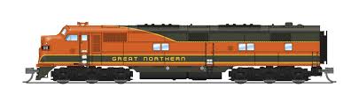 Broadway Ltd EMD E7A GN 500 HO