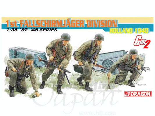 Dragon 1st Fallschirmjager division holland 1940 1/35