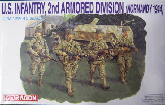 Dragon U.S. Infantry 2nd Amoured division (Normandy 1944) #6120