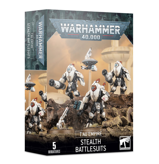 Warhammer40,000 T'au Empire Stealth Battlesuits
