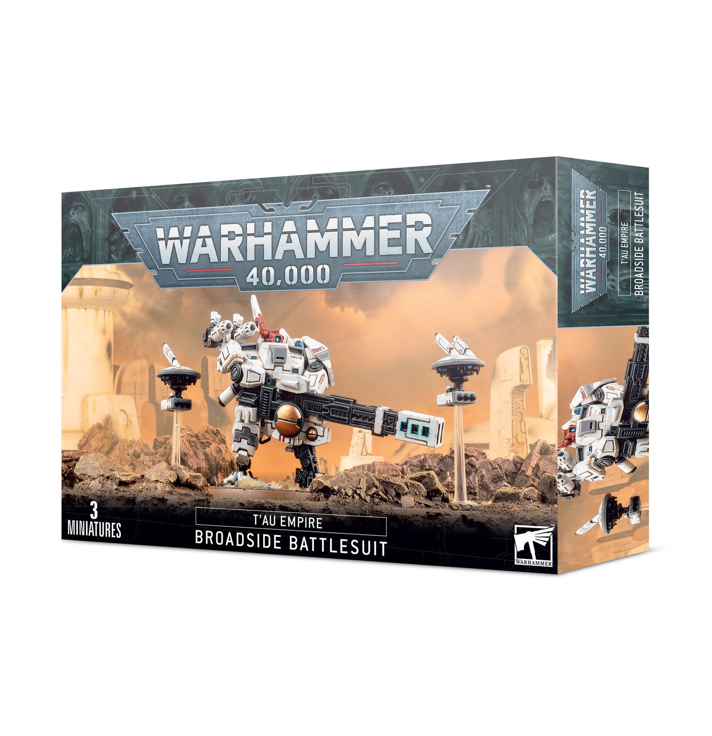 Warhammer T'au empire (Broadside Battlesuit)