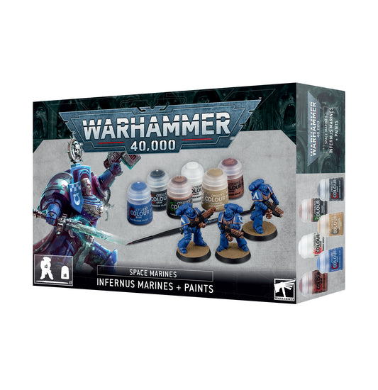 Warhammer 40,000 Space Marines Infernus Marines Paint Set