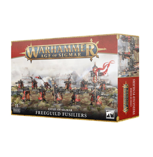 Age of Sigmar Cities of sigmar Freeguild Fusiliers