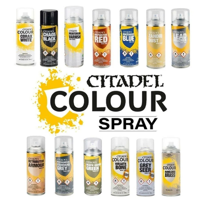 Citadel Colour Spray Paint Range