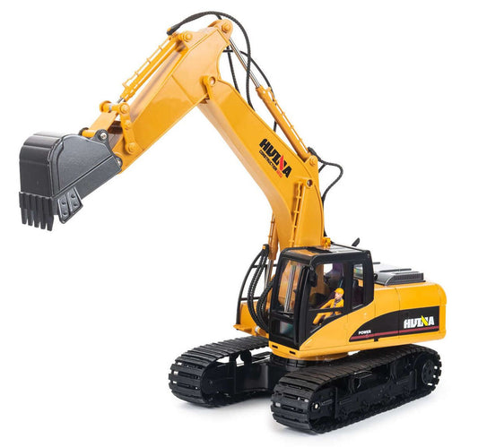 Hui na toys 15ch excavator 1:14