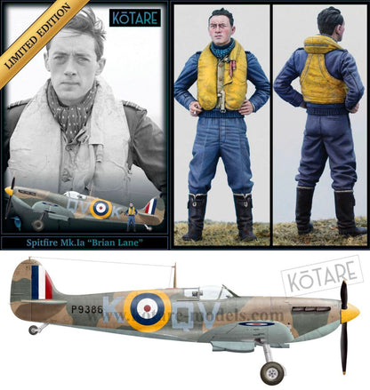 Kotare Spitfire Mk.Ia "Brian Lane" LIMITED EDITION 1/32