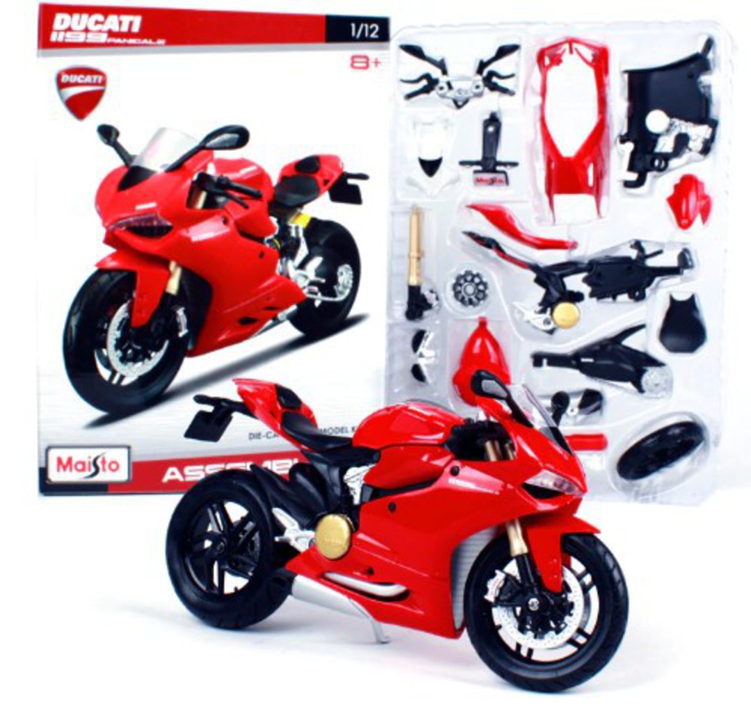 Maisto Assembly Line Ducati 1199 Pingale 1:12