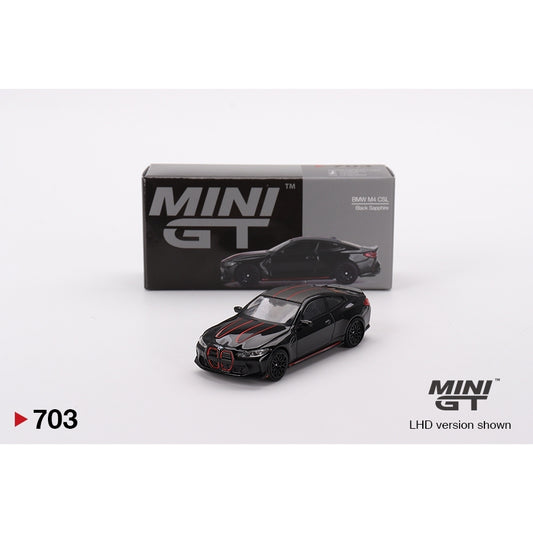 Mini Gt BMW M4 CSL Black Sapphire RHD