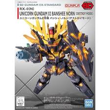 SD Gundam Ex-Standard Unicorn Gundam 02 Banshee Norn