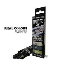 AK-Interactive Axis Aircraft Cockpit Real Colour Marker Set