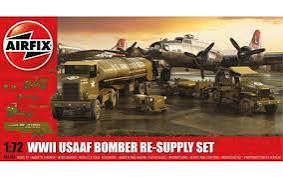 WWII USAAF Bomber Re-supply Set 1/72